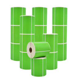 4" x 2" Direct Thermal Labels - 750 Stickers | LB-DTT (Made in USA)