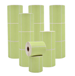 4" x 2" Direct Thermal Labels - 750 Stickers | LB-DTT (Made in USA)