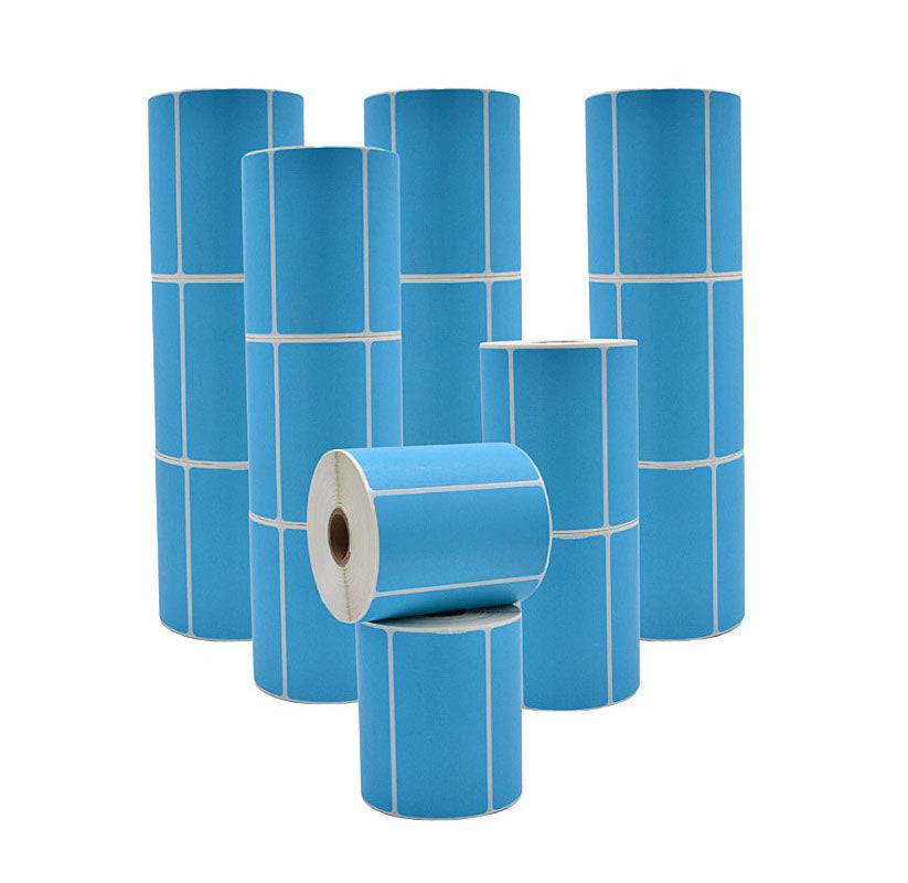 4" x 2" Direct Thermal Labels - 750 Stickers | LB-DTT (Made in USA)