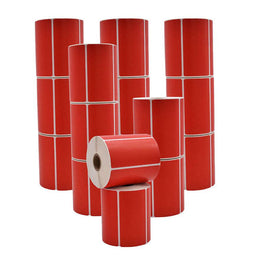 4" x 2" Direct Thermal Labels - 750 Stickers | LB-DTT (Made in USA)