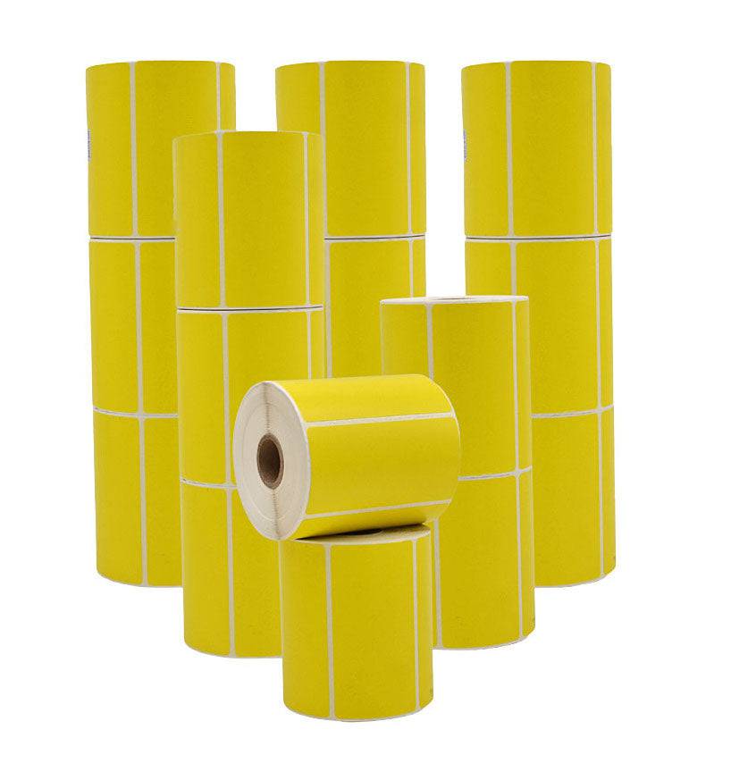 4" x 2" Direct Thermal Labels - 750 Stickers | LB-DTT (Made in USA)