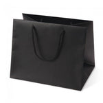 Matte Black - Euro Tote - 10 x 7 x 8"