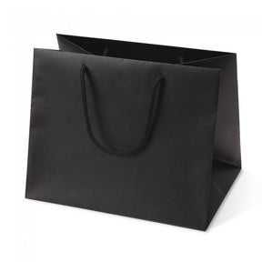 Matte Black - Euro Tote - 10 x 7 x 8" - Sample/1