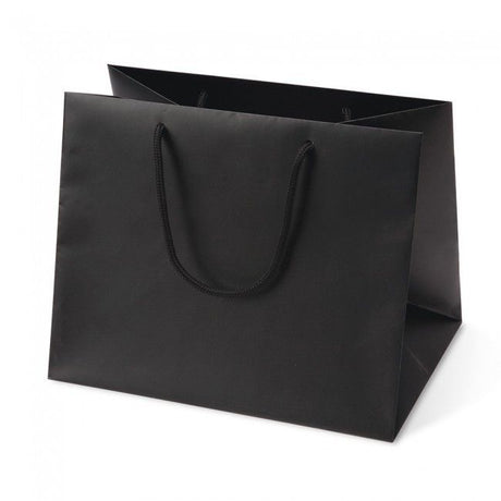 Matte Black - Euro Tote - 10 x 7 x 8" - Sample/1