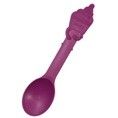 Purple - Eco Friendly Swirl Spoon - 5-13/16" (Handle) x 1-5/16" (Width)
