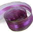 Plum / Gold - Elite Sheer (Wired Edge) Ribbon - 1-1/2" x 50 Yards