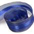 Royal / Gold - Elite Sheer (Wired Edge) Ribbon - 1-1/2" x 50 Yards