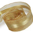 Old Gold / Gold - Elite Sheer (Wired Edge) Ribbon - 1-1/2" x 50 Yards
