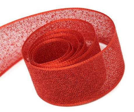Red - Evergrain Ribbon - 1-1/2" x 50 Yards