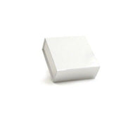Gloss White - Magnetic Ceco Gift Box - 3-5/8 x 3-1/2 x 1-1/2"