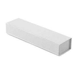 Gloss White - Magnetic Ceco Necklace Box - 5-1/2 x 7 x 2"