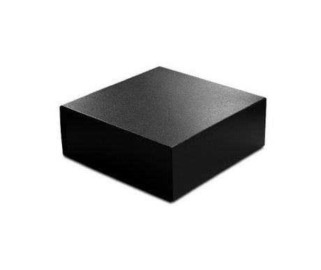 Leatherette Black - Magnetic Ceco Gift Box - 6 x 6 x 2-3/4"