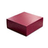 Leatherette Red - Magnetic Ceco Gift Box - 6 x 6 x 2-3/4"