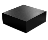 Leatherette Black - Magnetic Ceco Gift Box - 10 x 10 x 4"