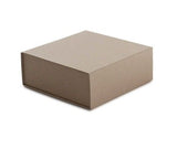 Natural Kraft - Magnetic Ceco Gift Box - 8 x 8 x 3"