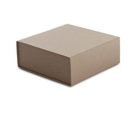 Natural Kraft - Magnetic Ceco Gift Box - 8 x 8 x 3"