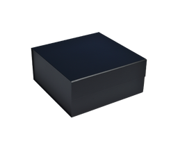 Matte Black - Magnetic Gift Box - 6 x 6 x 2-3/4"