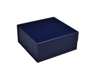 Matte Navy - Magnetic Gift Box - 6 x 6 x 2-3/4"