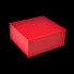 Matte Red - Magnetic Gift Box - 6 x 6 x 2-3/4"
