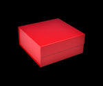 Matte Red - Magnetic Gift Box - 6 x 6 x 2-3/4"