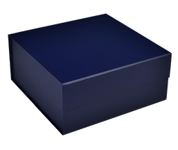Matte Navy - Magnetic Gift Box - 10 x 10 x 4-1/2"