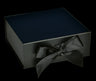 Matte Black - Magnetic Ribbon Tie Gift Box - 10 x 10 x 4-1/2"