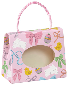Easter Bows - Gift Tote Window Box - 5 x 2-1/2 x 4"