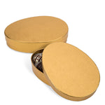 Golden - Egg Shaped Candy Box - 6 x 4-1/8 x 1-1/8"