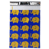 Elephant Poly Mailers Size 10x13 Colorful Shipping Bags