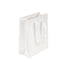 White Pearl - Satin Ribbon Handle Bag - 8 x 4 x 10"