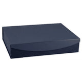 Leatherette Navy - Magnetic Gift Box - 14-3/8 x 10-3/4 x 3-1/8"