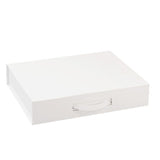 Gloss White - Magnetic Gift Box - 12-1/4 x 10-1/4 x 2-1/2"
