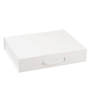 Gloss White - Magnetic Gift Box - 12-1/4 x 10-1/4 x 2-1/2"