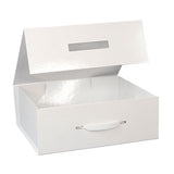 Gloss White - Magnetic Gift Box - 12-1/4 x 10-1/4 x 4-1/2"