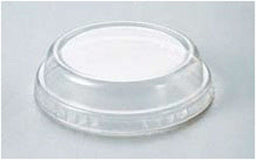 Clear - Curled Cup Clear Lid - (2.4 oz) Lid - 2.7 x 0.8"