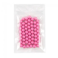 Clear - Flat Zipper Pouch - 3-15/16 x 5-7/8"