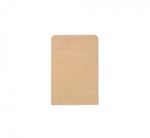 Natural Kraft - Flat Zipper Pouch - 3-15/16 x 5-7/8"