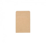 Natural Kraft - Flat Zipper Pouch - 3-15/16 x 5-7/8"