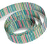 Green / Blue Stripe - Fantastic Ribbon - 3/8" x 25 Yards