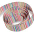 Pink / Turquoise Stripe - Fantastic Ribbon - 3/8" x 25 Yards