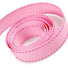 Pink/Hot Pink Stitch - Saddle Stitch Ribbon - 5/8" x 50 Yards