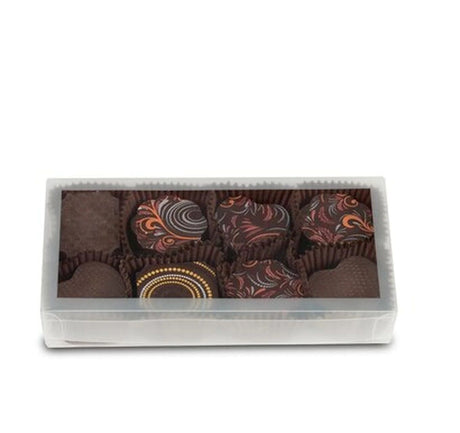 Frosted Clear - Window Candy Box - (6 Pc.) 2-3/4 x 4-1/8 x 1-3/8"