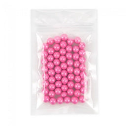 Clear - Flat Zipper Pouch - 3-15/16 x 5-7/8"