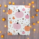 Fall Pumpkin Poly Mailers Size 10x13 Halloween Shipping Bags