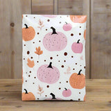 Fall Pumpkin Poly Mailers Size 10x13 Halloween Shipping Bags