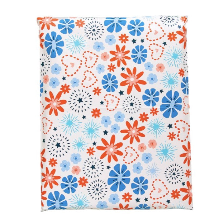 Fireworks Poly Mailers Size 6x9 Summer Shipping Bags