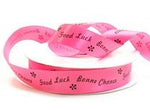 Good Luck - Greeting Ribbon - 5/8" x 25 Yards