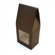 Brown - Gable Top Box - 3 x 2 x 6-3/8"