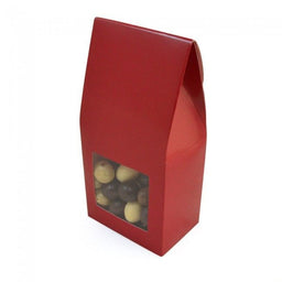 Red - Gable Top Box - 3 x 2 x 6-3/8"