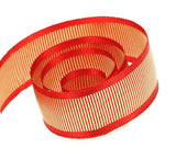 Red With Gold - Gala Ribbon - 1-1/2" x 50 Yards